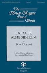 Creator Alme Siderum SATB choral sheet music cover